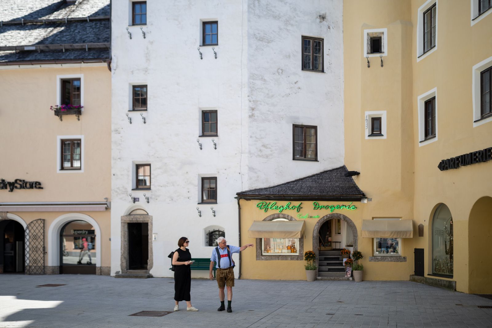 Eine geschichtsträchtige Ecke: Das Jochberger Tor und der Pfleghof