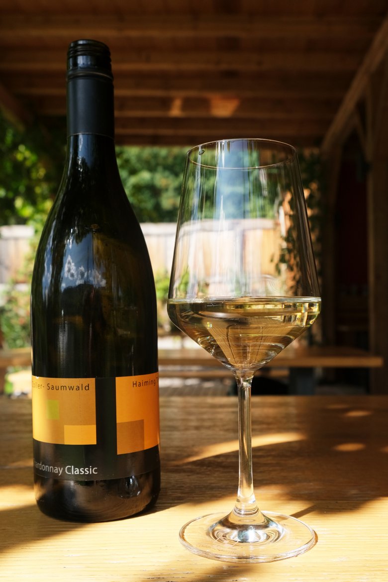 Preisgekrönt: Der Chardonnay aus dem Hause Zoller-Saumwald.