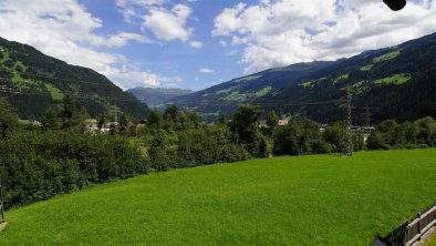 Blick vom Balkon