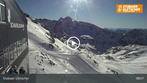 Webcam Schaufeljoch Bergstation