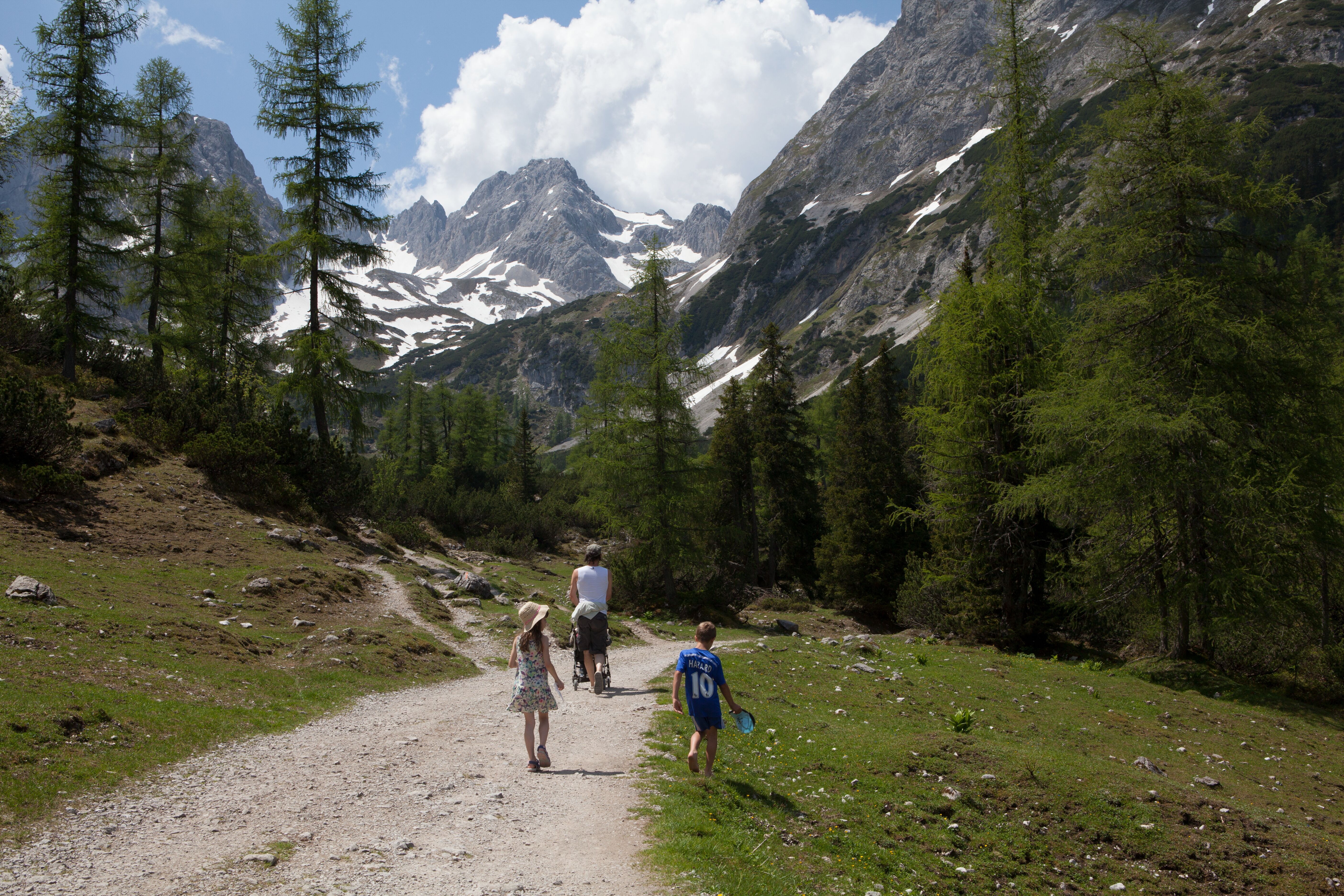 Gaistal Richtung Seebensee