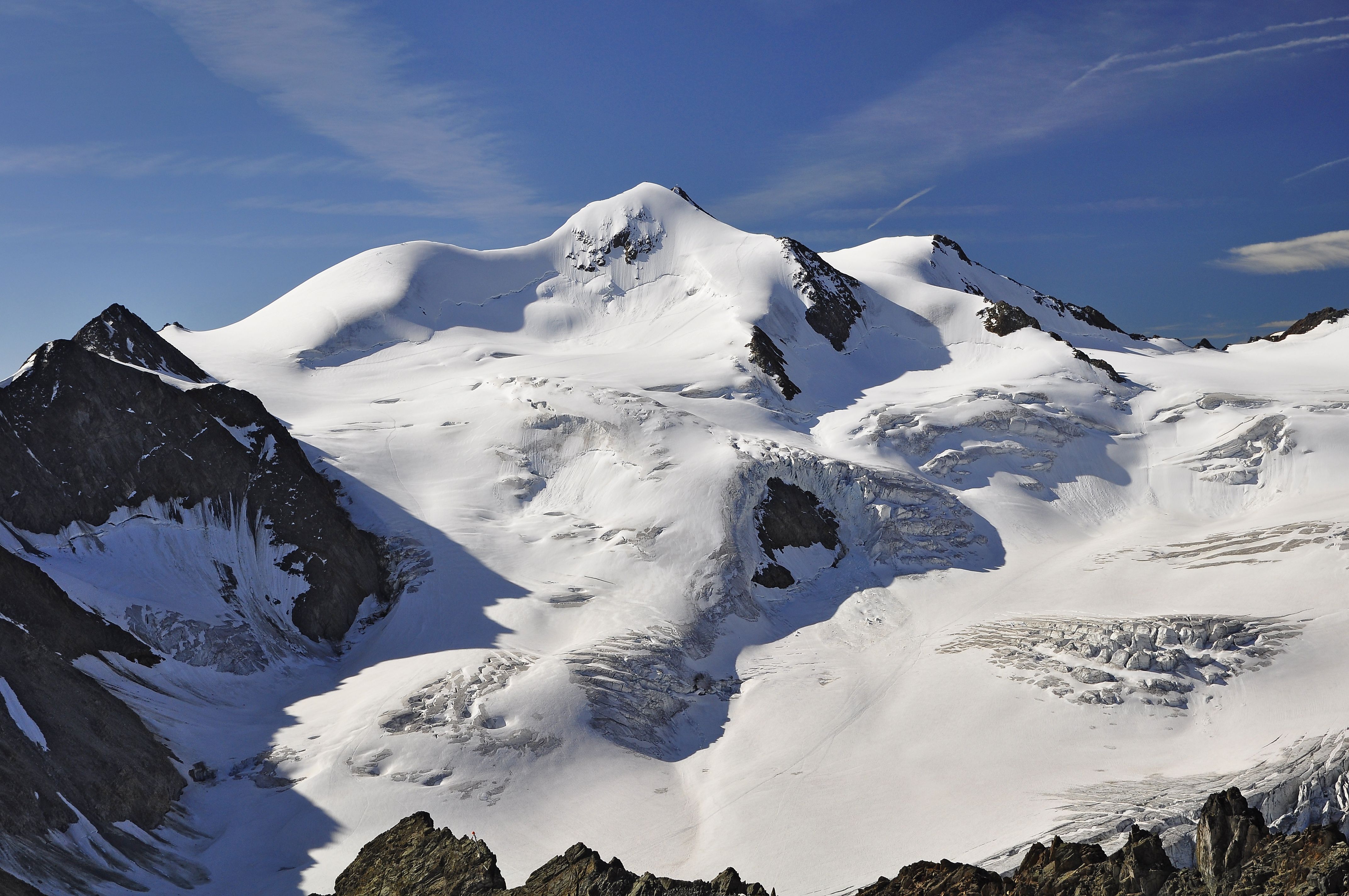 vergletscherter Berg