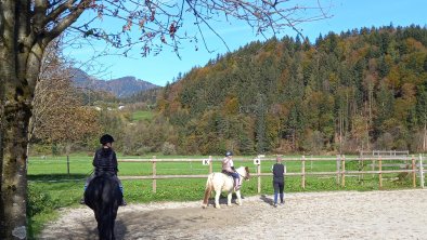 Reiten mit unsrer Hannah