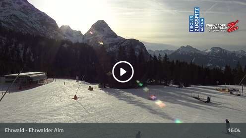 Webcam Ehrwalder Alm