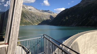 Blick auf Stausee Zillergrund