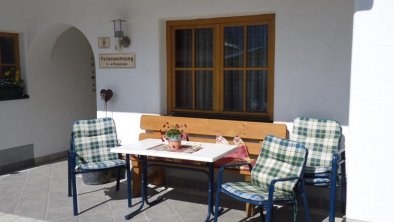 Ferienwohnung Krößbacher - Terrasse