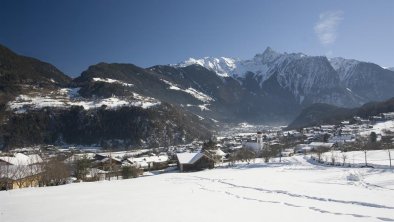 Ortsansicht Sautens Winter