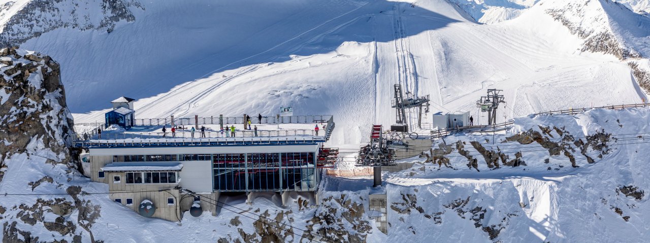 Panoramaterrasse 3.250m, © Hintertuxer Gletscher