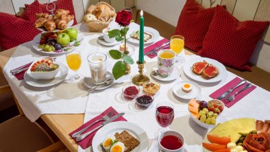 Rosenhof Frühstück - auf Panorama-Terrasse