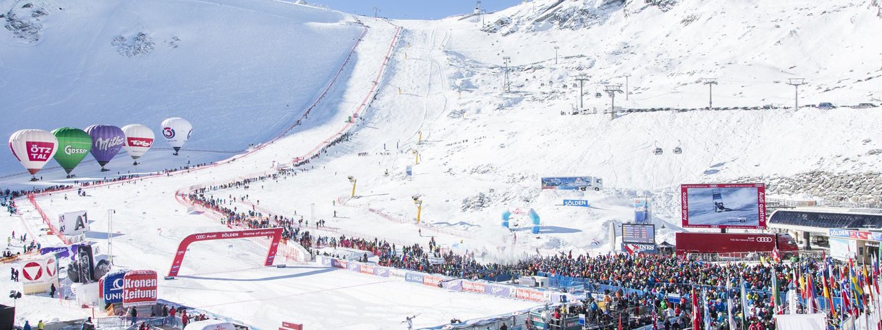 Große Skiweltcup-Gaudi am Rettenbachgletscher in Sölden, © Ötztal Tourismus