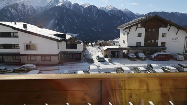 Aussicht vom Schlafzimmer-Balkon