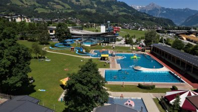 Außenansicht Erlebnisfreibad & Erlebnistherme Zill