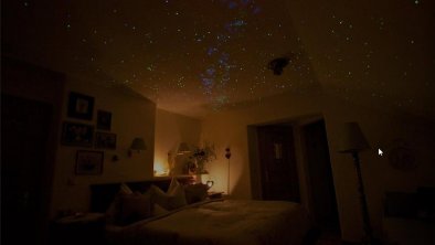 Sternenhimmel in jedem Zimmer und Apartment