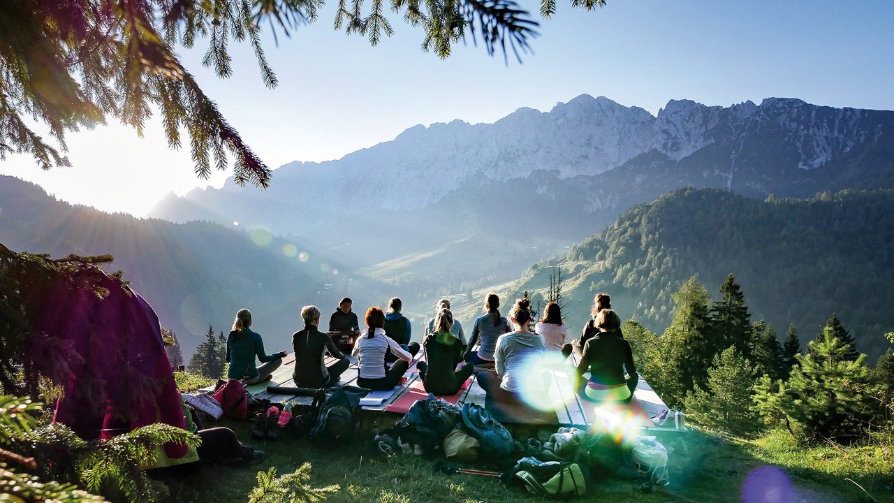 Yoga am Berg, © TVB Kufsteinerland