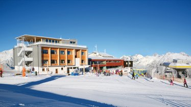 Venet Gipfelhütte im Winter, © Venet Bergbahnen/fotosandra