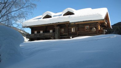 Refugium Tilliach Außenansicht im Winter, © Refugium Tilliach