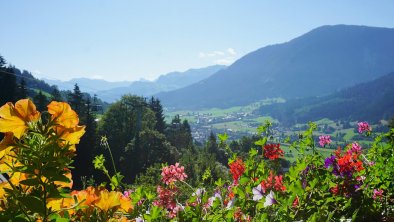 Aussicht vom Balkon