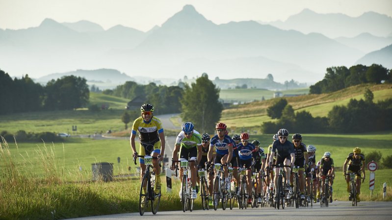 Der Radmarathon führt durch traumhafte Berglandschaften, © Marco Felgenhauer