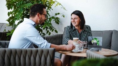 auf der Restaurant Terrasse, © Seehotel Einwaller