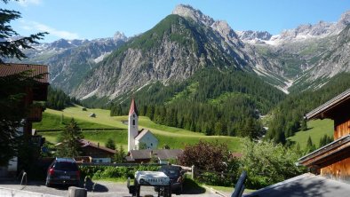 Ausblick vom Dorf