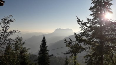 Steinplatte, Blick zum Wilden Kaiser