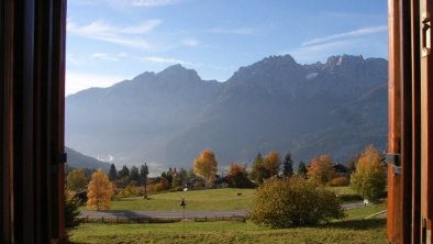 Blick aus dem Fenster