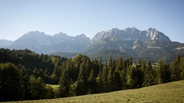 Der Marienweg Nr. 2 führt u.a. am Wilden Kaiser vorbei., © Tirol Werbung / Jens Schwarz