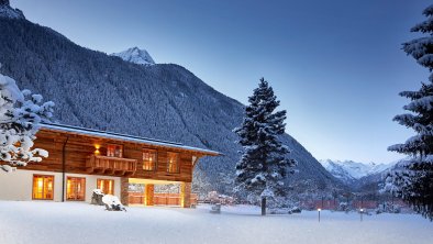 Aussenaufnahme SPA-CHALET Winter