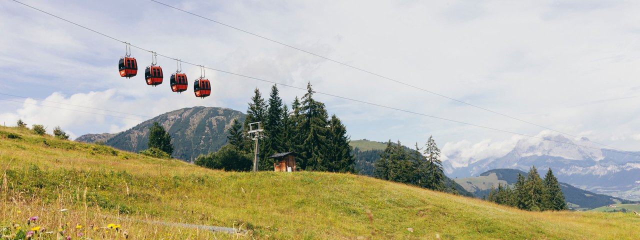 Bergbahnen Fieberbrunn im Pillerseetal, © Tirol Werbung/Robert Pupeter