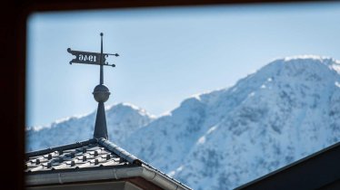 Aussicht auf die Berge - Appartementhaus Alpenrose