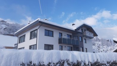 Unser Haus im Winter