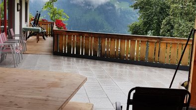 Neuhaushof Hippach - Terrasse Panoramablick