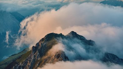 Sonnenuntergang in der Region Seefeld - Blick auf, © Region Seefeld