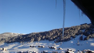 Ausblick vom Balkon er FW auf unseren Ort