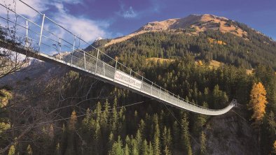 Holzgau Hängebrücke Herbst