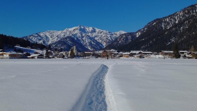 Winterwanderweg vom Haus