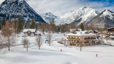 Direkt an der Loipe