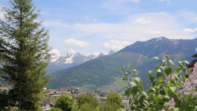 schöner Ausblick von der Terrasse