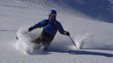 Skifahren im Winter