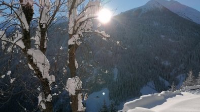 Garten Aussicht Winter