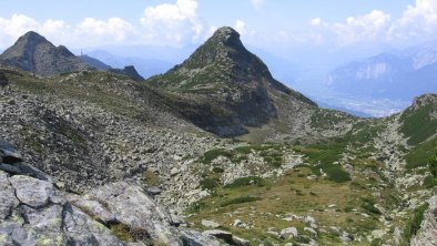 Viggarspitze u Neunerspitze - im Hintergrund Ibk