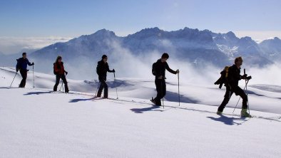 Eine Schitour auf dem Zettersfeld