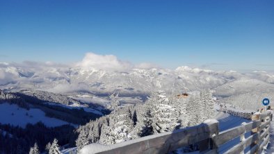 Blick vom Skigebiet, © Haus am Sunnfeld