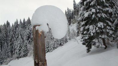 Zipfelmütze aus Schnee