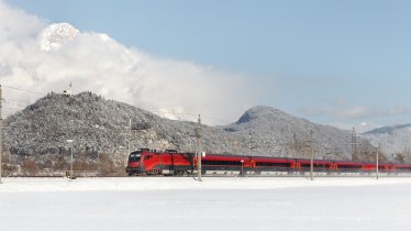 ÖBB Railjet im Winter, © Tirol Werbung/Robert Pupeter