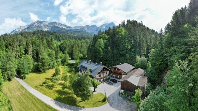 Panorama Beim Talschuster mit Wildem Kaiser