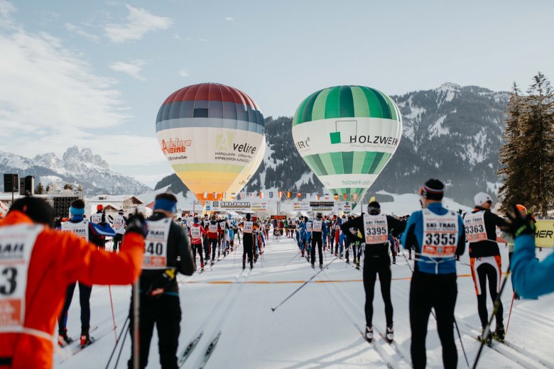 Start beim Ski Trail. Foto: Tirol Werbung / Charly Schwarz