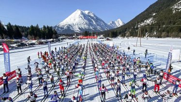 Großer Massenstart beim Ganghoferlauf in Leutasch, © Region Seefeld