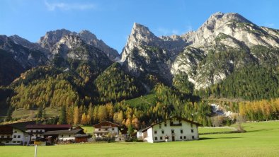 Ausblick auf die Gschnitzer Berge