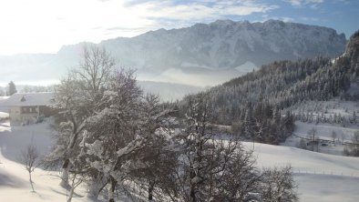 Die wunderbare Aussicht auf den Zahmen Kaiser